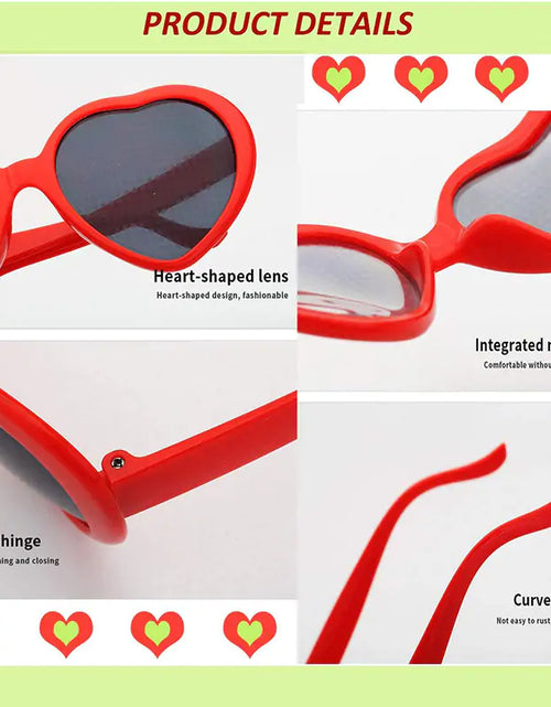 Load image into Gallery viewer, Heart Shaped Sunglasses
